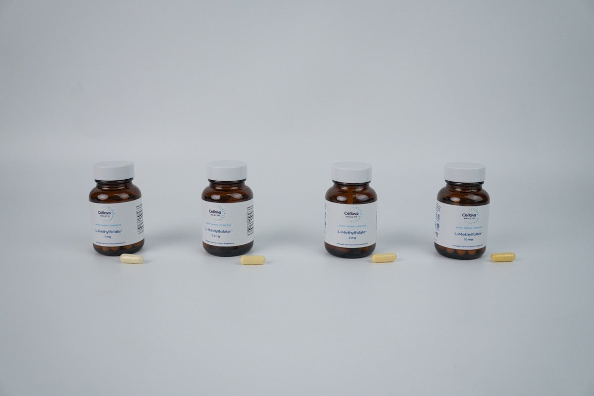 Четирите дози L-Methylfolate от 1 до 10 мг